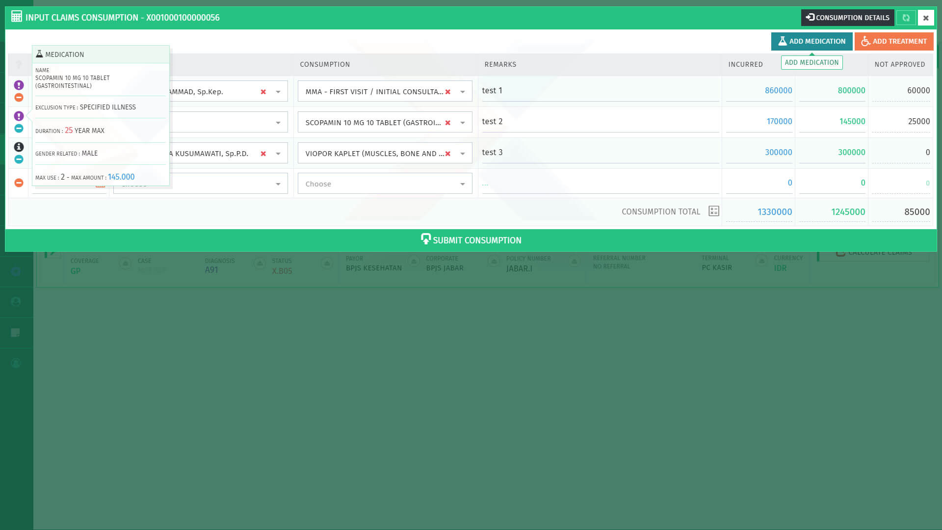 XIVA - ADD CLAIMS ADJUSTMENT FOR MANAGED CARE PREVIEW